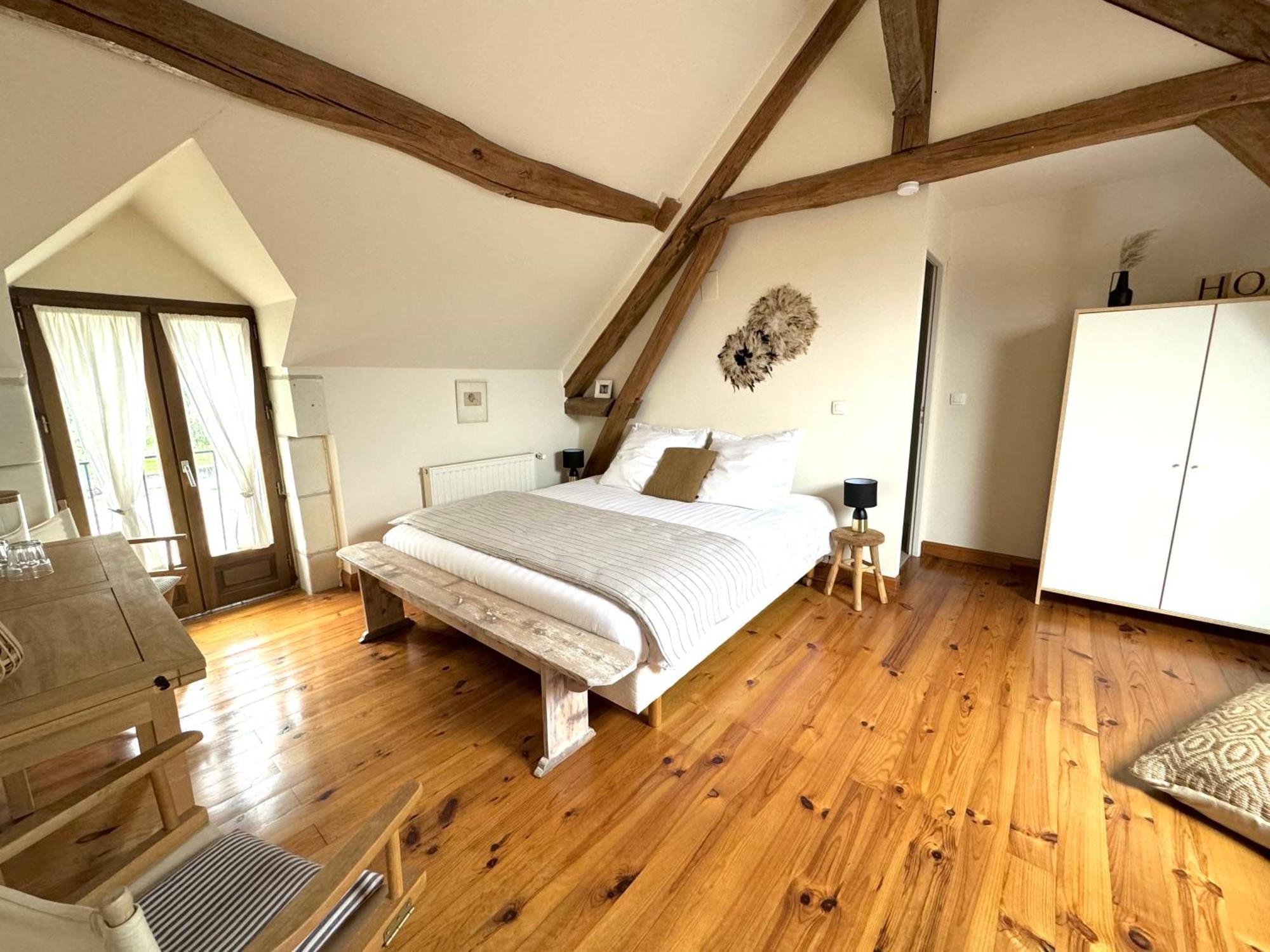 Bed and Breakfast Le Moulin D Olivet Orbigny Exterior foto